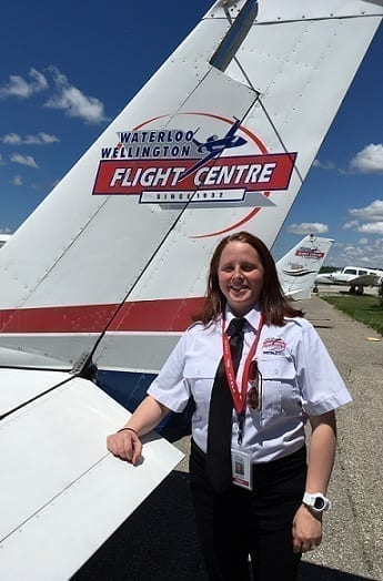 April Shiels, Flight Insturctor