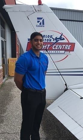 Rayman Singh, Flight Instructor