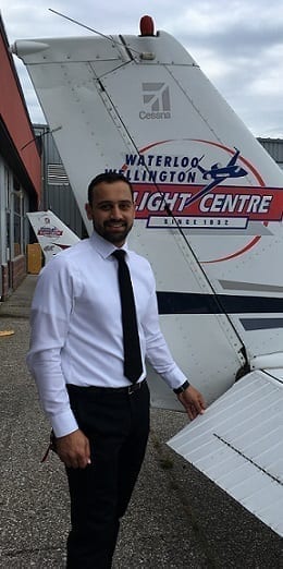 Husamuldeed Al-Dahhan, Flight Instructor
