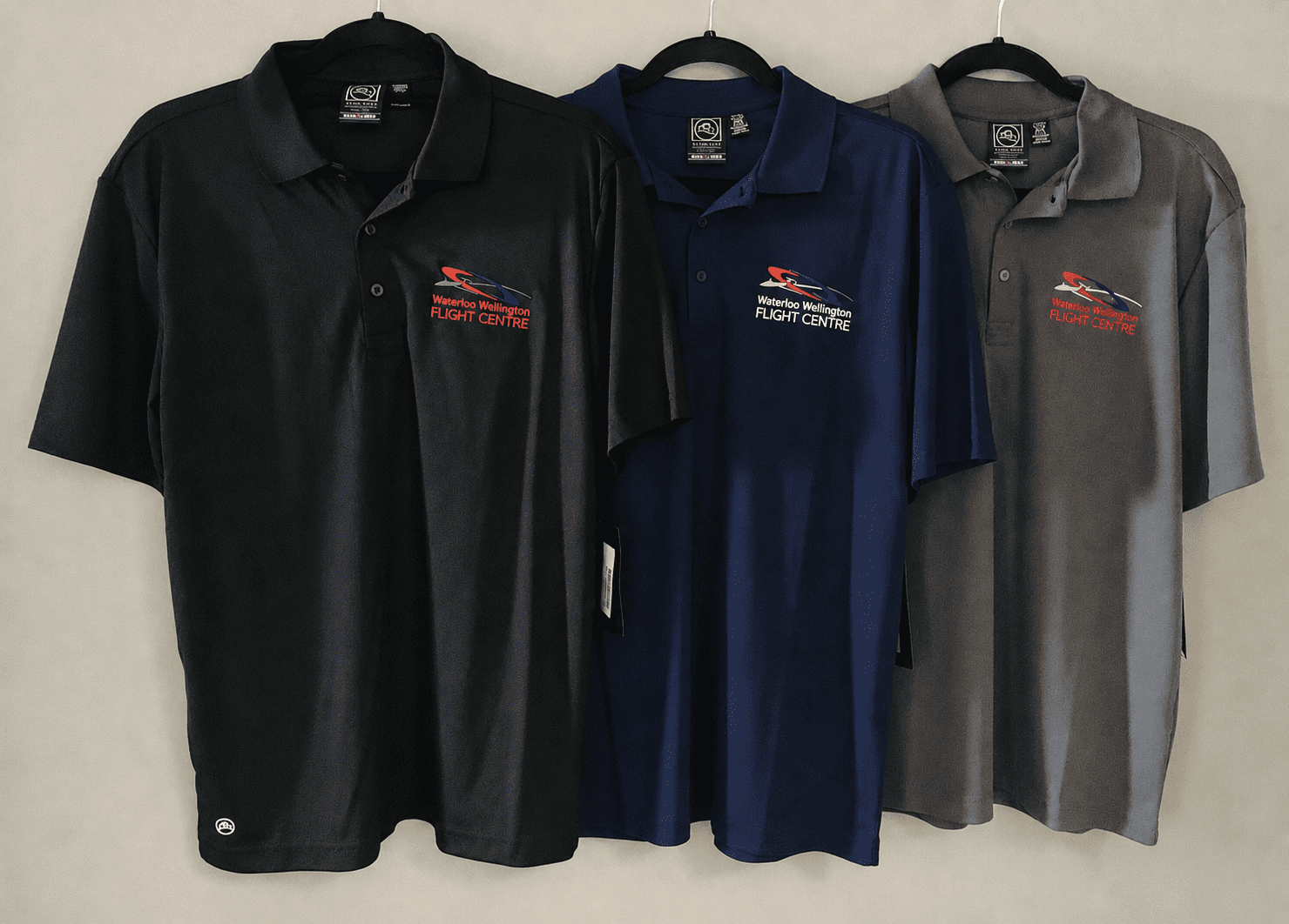 WWFC Polo Golf Shirt (Men's) - Waterloo Wellington Flight Centre