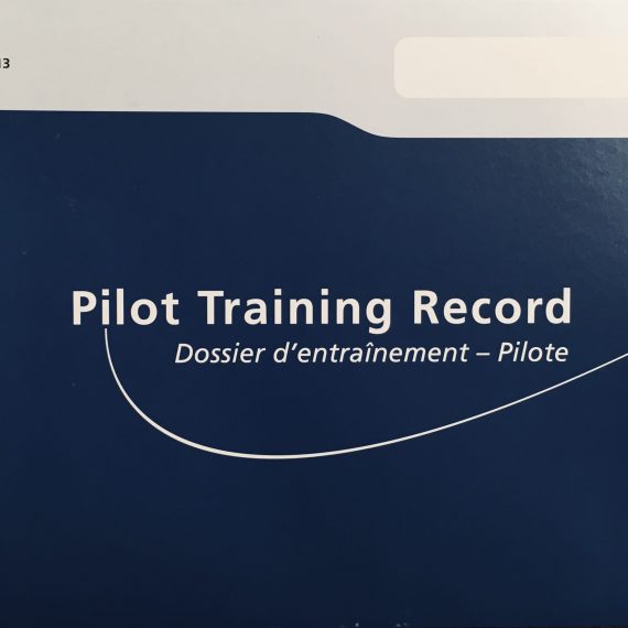 Pilot Training Record Book