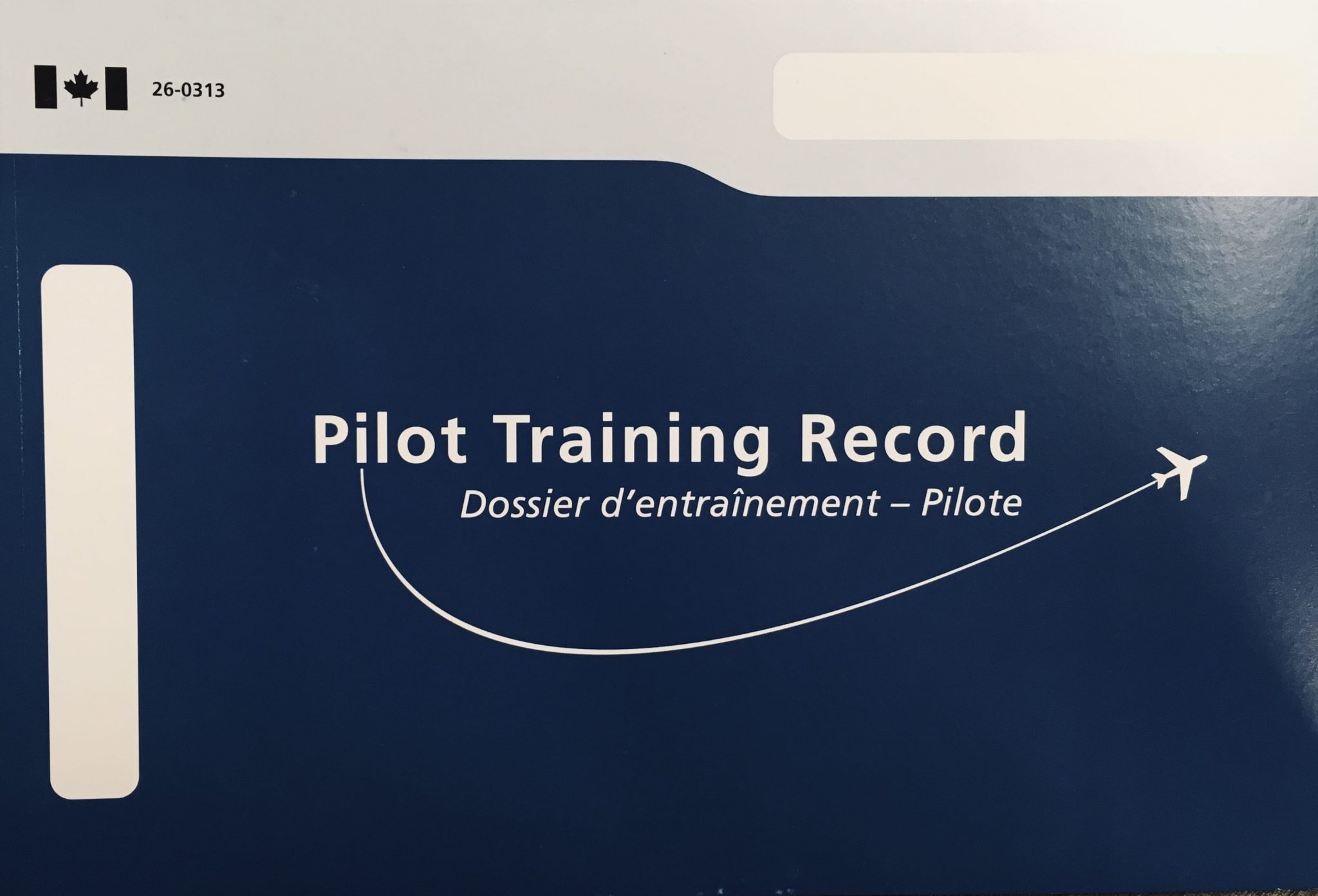 Pilot Training Record Book