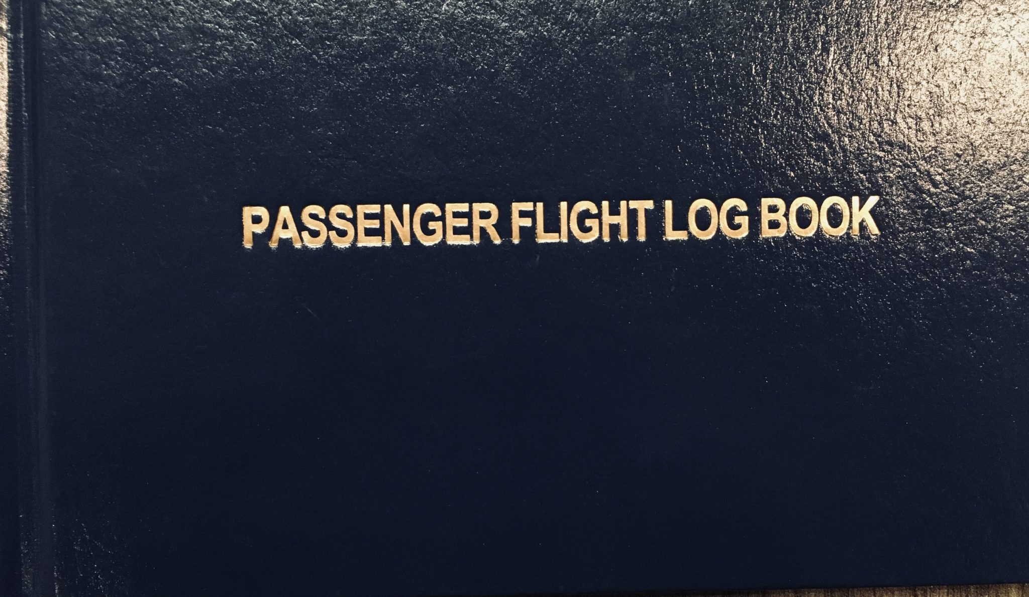 Passenger Flight Log Book