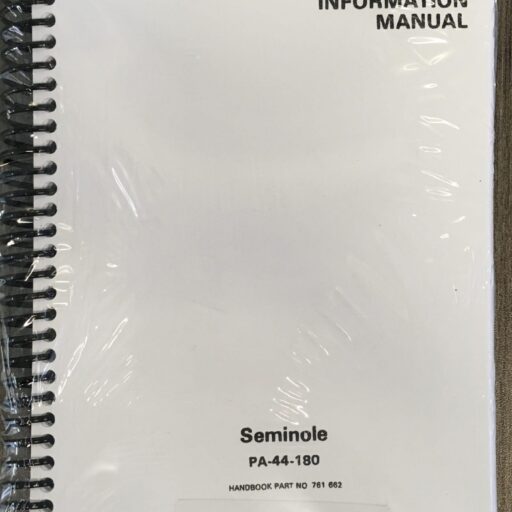 Seminole PA-44-180 POH Info Manual