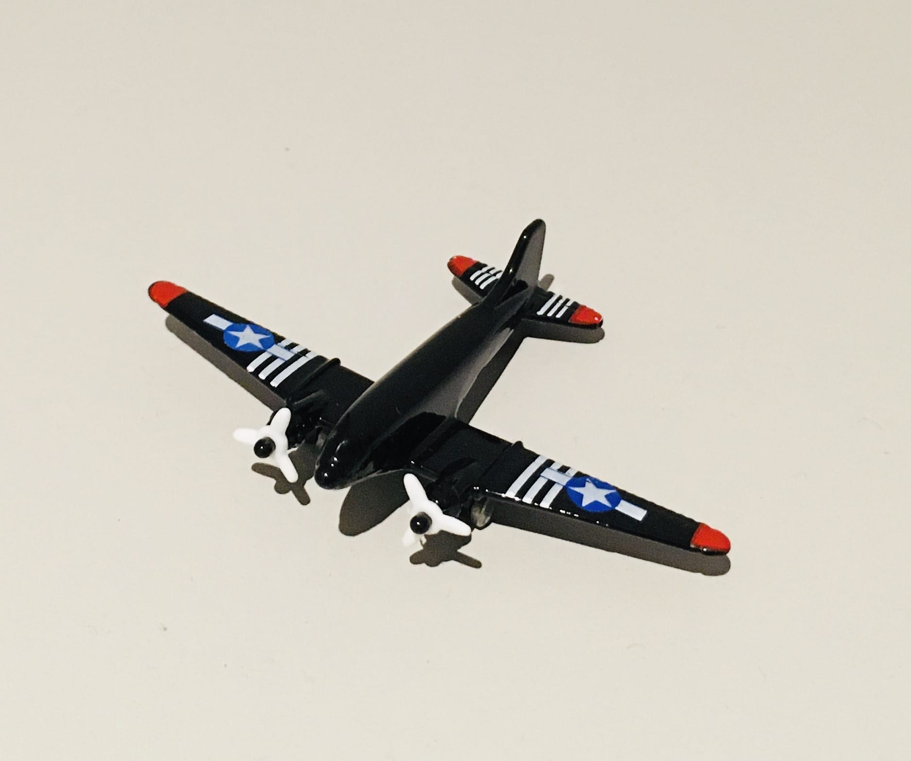 Mini Toy Plane Black