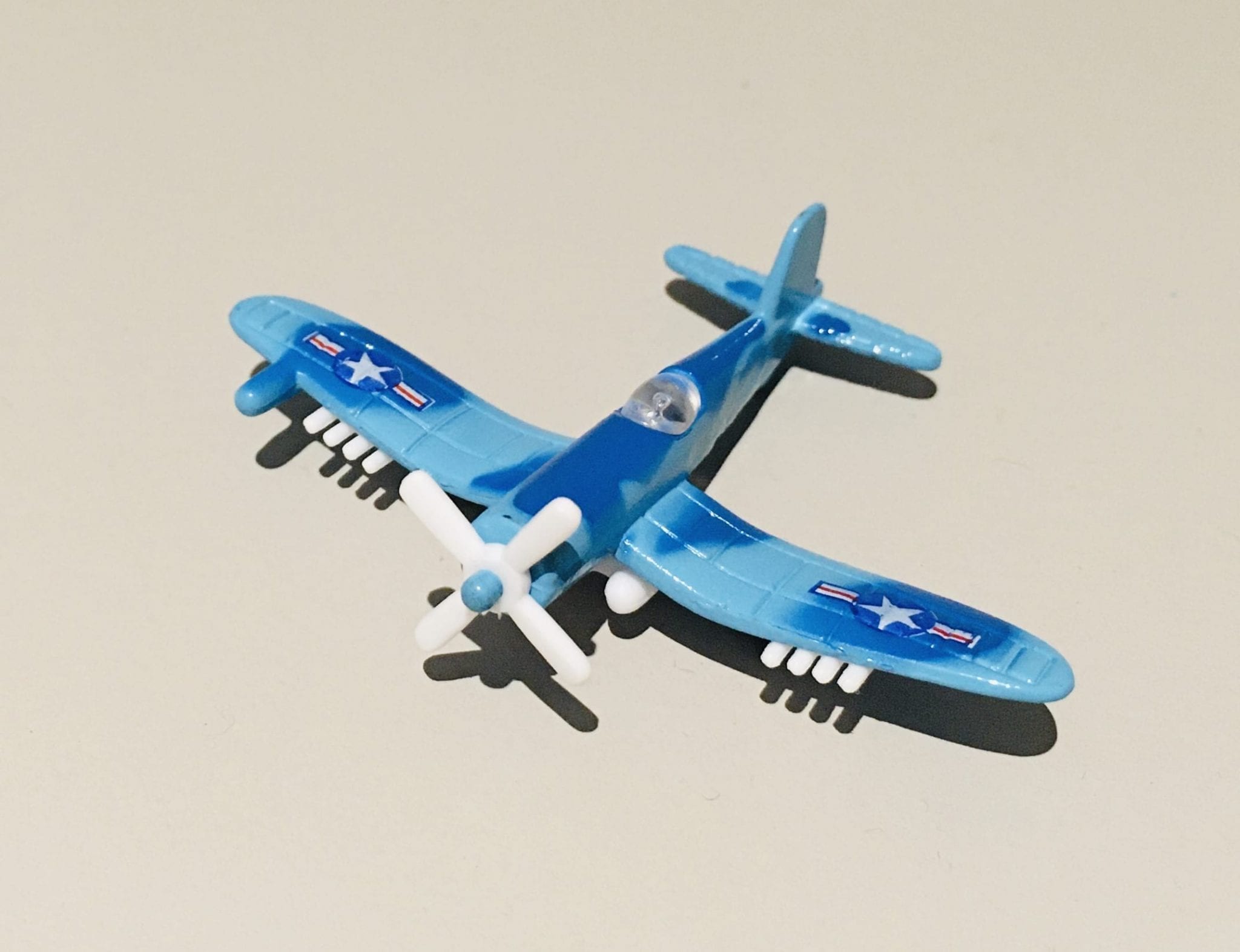 Mini Toy Plane Blue