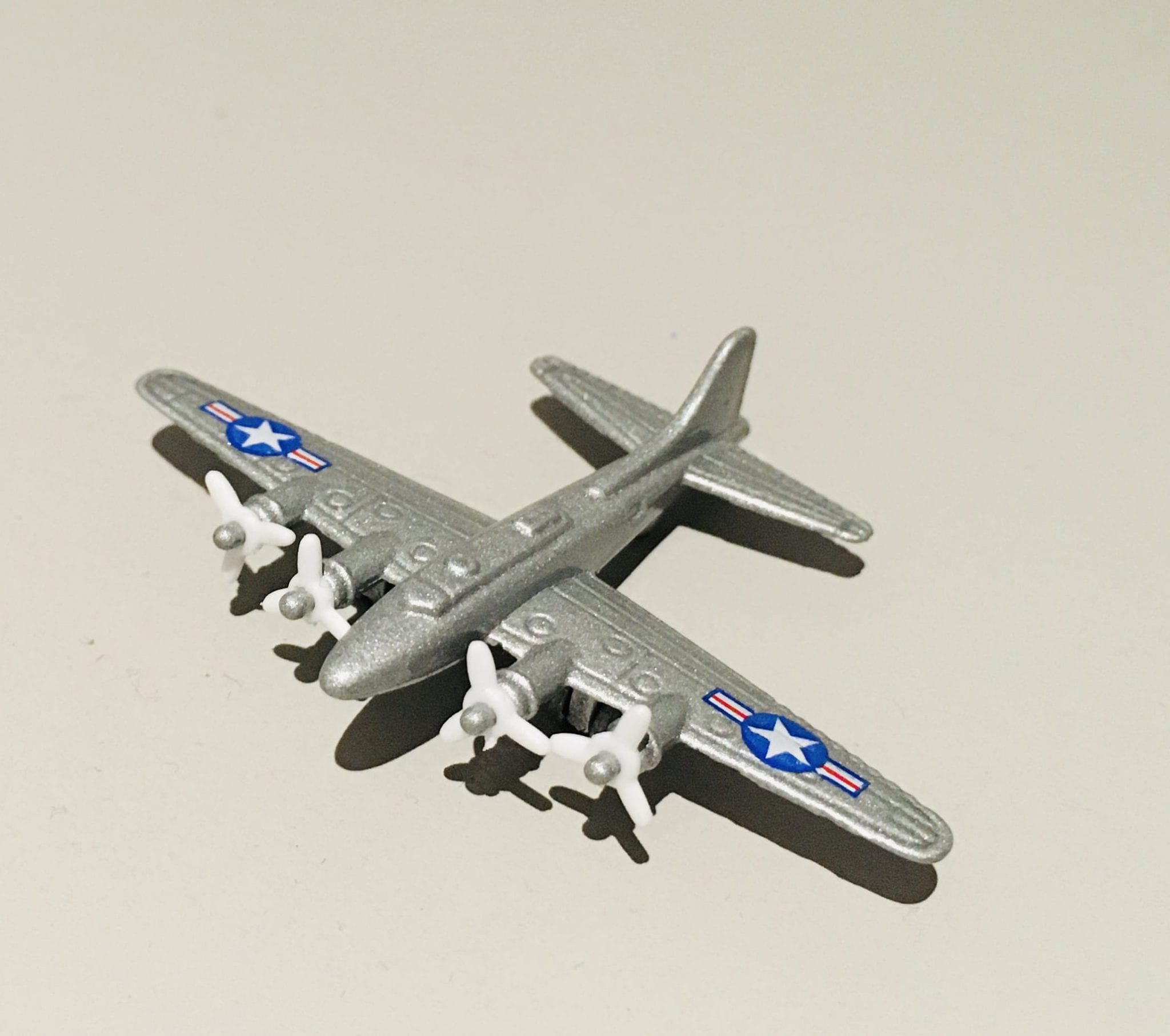 Mini Toy Plane Grey